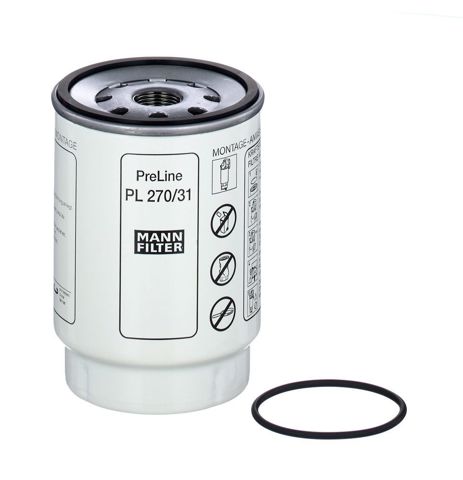 Filtro de combustível PL27031Z Mann-Filter