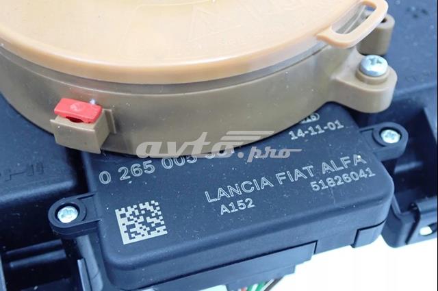 Sensor do ângulo de viragem do volante de direção 51826041 Fiat/Alfa/Lancia
