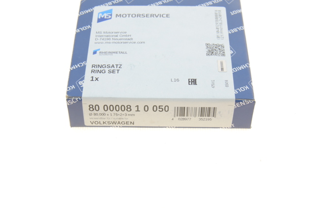 Compre 800000810050 Kolbenschmidt Anéis do pistão para 1 cilindro, 2ª reparação ( + 0,50)