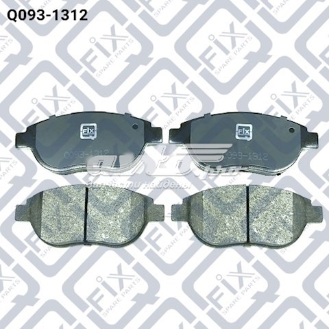 MKD1297 Friction Master Sapatas do freio traseiras de disco