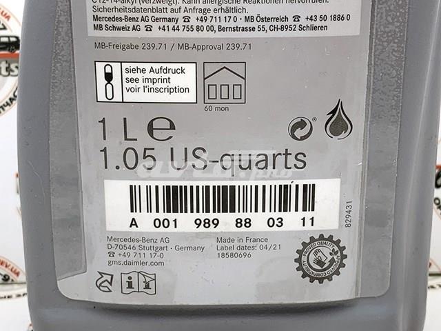 Óleo de transmissão Mercedes A001989880311 preço, a partir de 109,74 USD