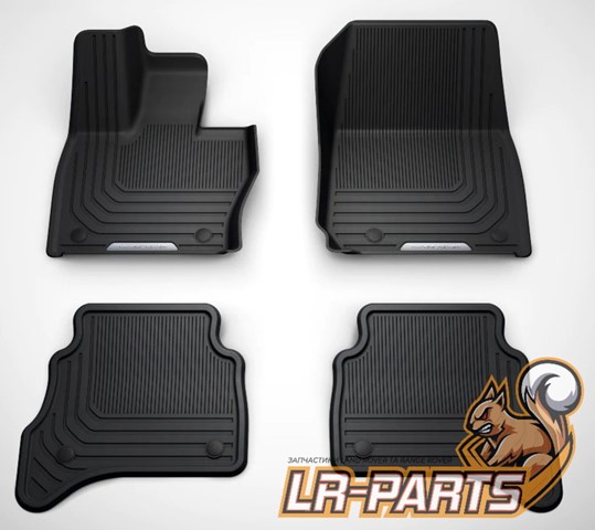 Tapetes dianteiros + traseiros, kit Land Rover VPLKS0627