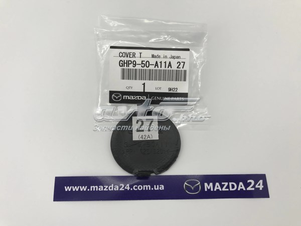GHP950A11A27 Mazda Tampão dianteira do pára-choque do gancho de reboque