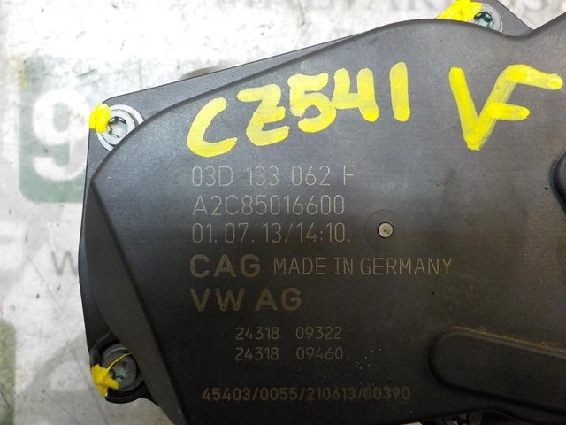 A2C85016600 VAG Válvula de borboleta montada
