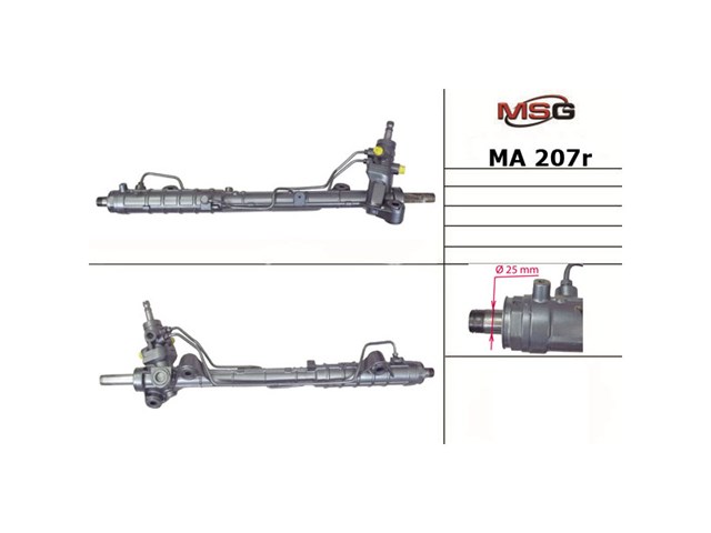 MA203R MSG Rebuilding Cremalheira da direção