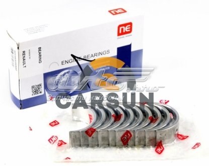 180050000100 NE/NPR Folhas inseridas principais de cambota, kit, padrão (STD)