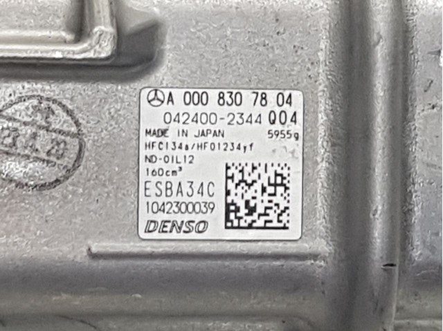 A0008307804 Mercedes Compressor de aparelho de ar condicionado