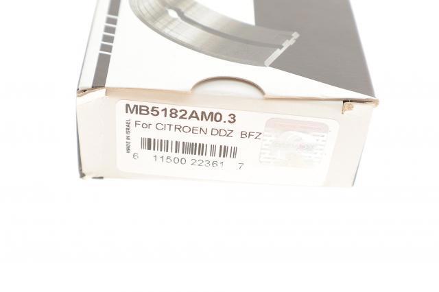 Folhas inseridas principais de cambota, kit, 1ª reparação ( + 0,25) King MB5182AM03 preço, a partir de 36,14 USD
