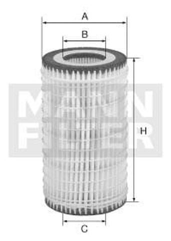 HU7034Z Mann-Filter Filtro de óleo