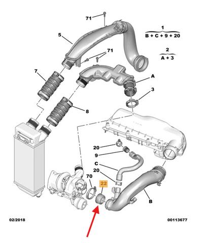 Anel de vedação (vedante) de cano derivado de intercooler Peugeot/Citroen V758424680 preço, a partir de 5,80 USD