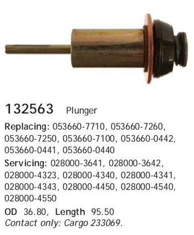 Kit de reparação do relê de tração do motor de arranco 132563 Cargo