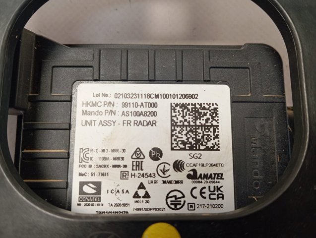 Sensor de radar de distância 99110AT000 Hyundai/Kia