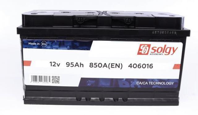 Bateria recarregável (PILHA) 406016 Solgy