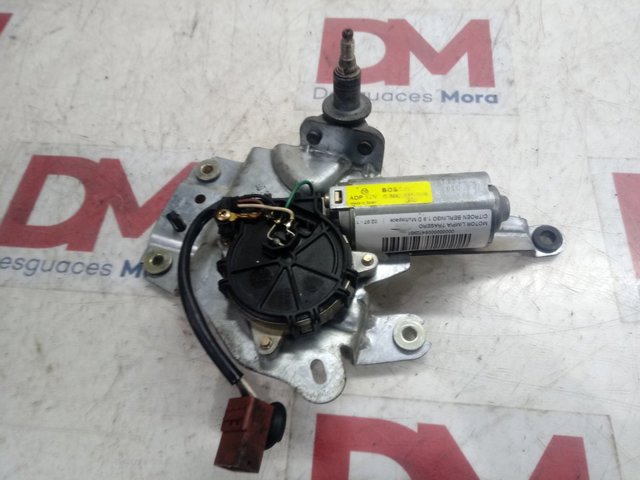 0390201408 Peugeot/Citroen Motor de limpador pára-brisas de vidro traseiro