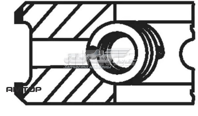 Anéis do pistão para 1 cilindro, STD. Mahle Original 213RS100100N0 preço, a partir de 30,97 USD