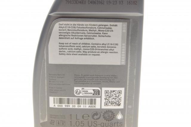 Óleo para motor Mercedes 000989330911ABDE preço, a partir de 22,68 USD