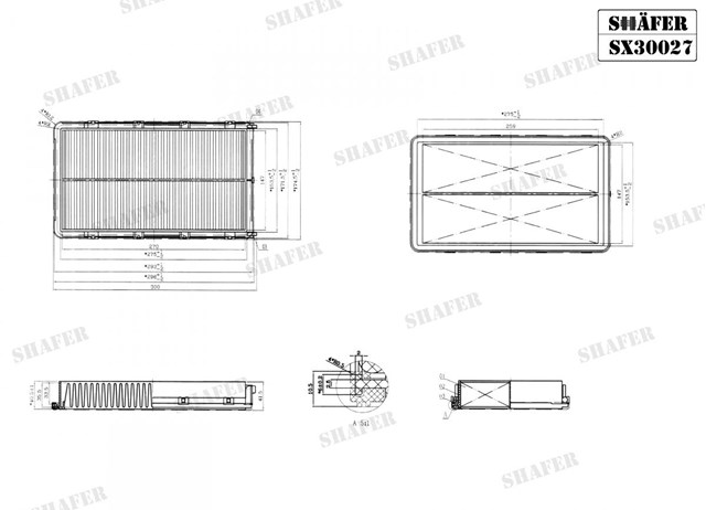 Compre SX30027 Shafer Filtro de ar