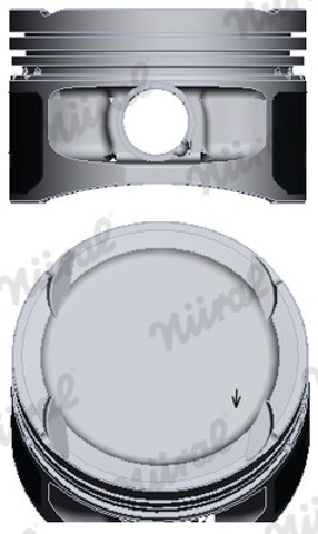 8744780000 Nural Pistão do kit para 1 cilindro, STD