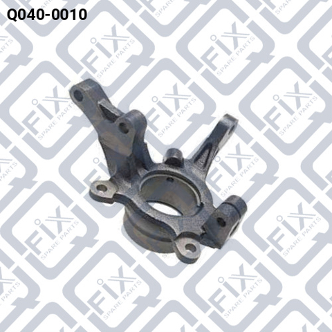 Q0400010 Q-fix Pino moente (extremidade do eixo) dianteiro direito