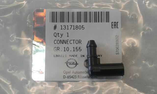 Compre 13171803 General Motors Válvula de retenção de fluido para lavador de pára-brisas