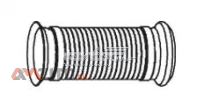 Tubo de admissão dianteiro (calças) do silenciador Dinex 82271 preço, a partir de 139,22 USD