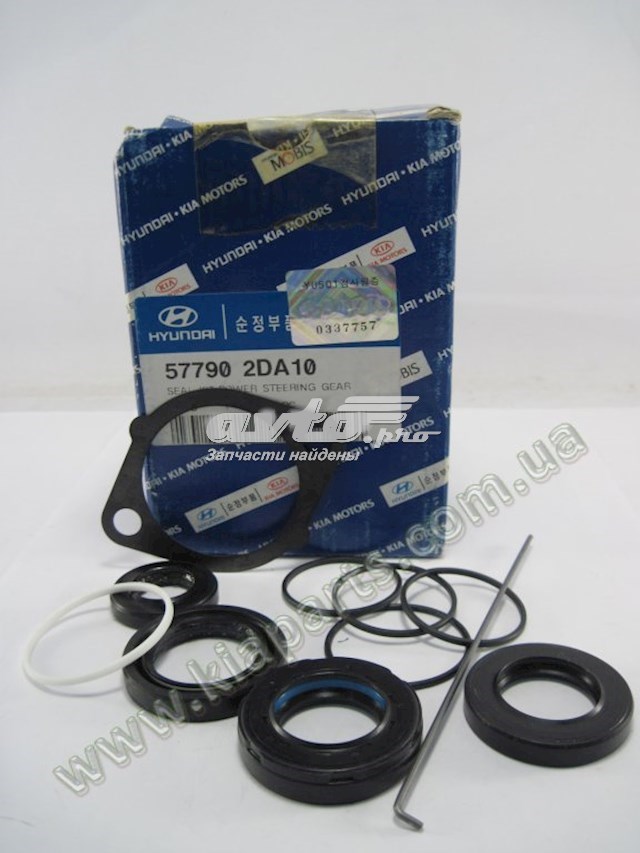 577902DA10 Hyundai/Kia Kit de reparação da cremalheira da direção (do mecanismo), (kit de vedantes)