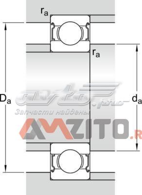 Rolamento da Caixa de Mudança 62062Z SKF