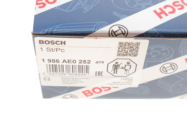 1986AE0252 Bosch Eixo de diodos do gerador
