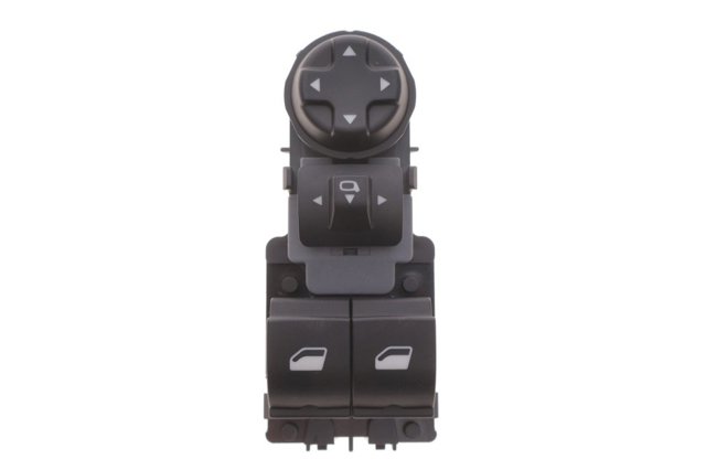 Unidade de botões dianteira esquerda de controlo de elevador de vidro 98329368ZD Peugeot/Citroen