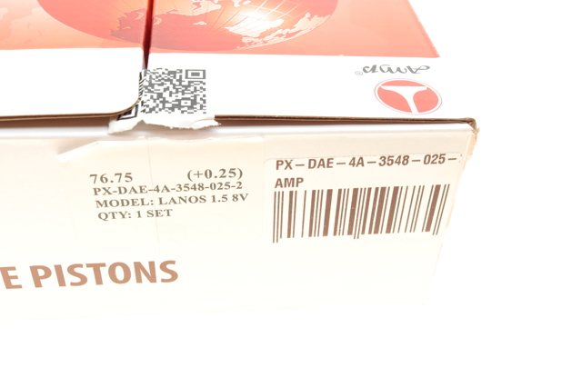 Compre PXDAE4A35480252 AMP/Paradowscy Pistão do kit para 1 cilindro, 1ª reparação ( + 0,25)