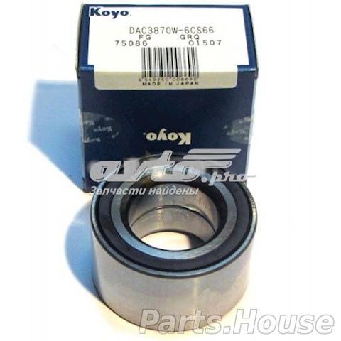 DAC3870W6CS66 Koyo Rolamento de cubo dianteiro