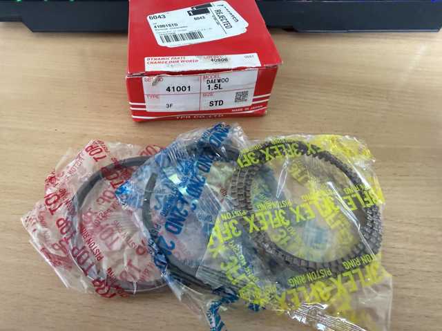 Kit de anéis de pistão de motor, STD. 41001STD TPR