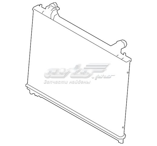 Radiador de esfriamento de motor LR092461 Land Rover