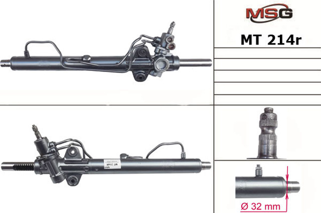 Cremalheira da direção MSG Rebuilding MT214R