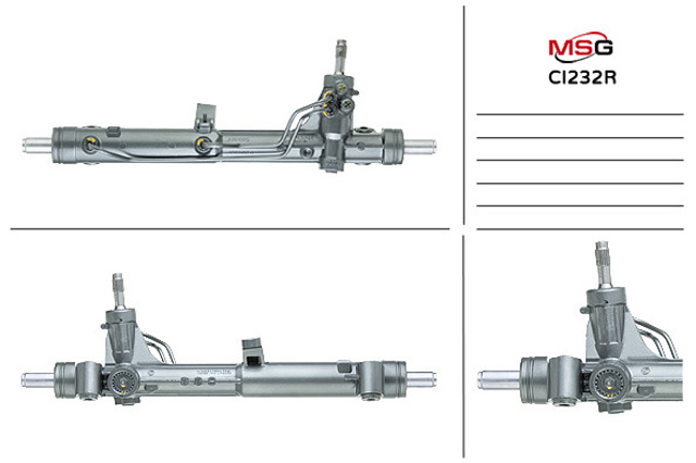 Cremalheira da direção CI232R MSG Rebuilding