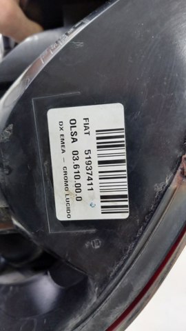 Lanterna traseira direita 51937411 Fiat/Alfa/Lancia