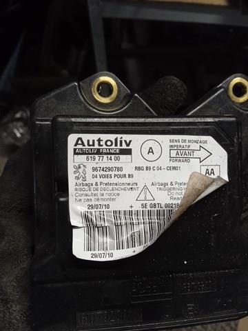 Módulo processador de controlo da bolsa de ar (Centralina eletrônica AIRBAG) Peugeot/Citroen 9674290780