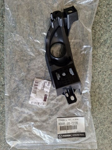 Compre KB8B50C22B Mazda Consola do pára-choque dianteiro esquerdo