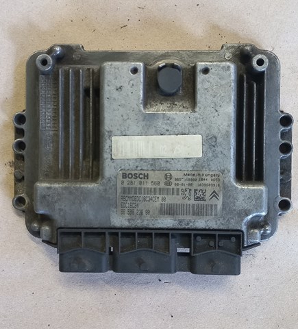 Módulo de direção (Centralina eletrônica) de motor 0281011560 Peugeot/Citroen