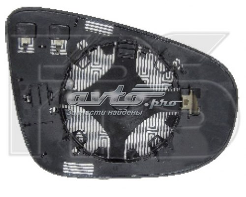 Elemento espelhado do espelho de retrovisão esquerdo FPS FP7411M51