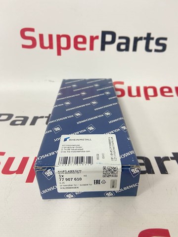 Compre 77907610 Kolbenschmidt Folhas inseridas principais de cambota, kit, 1ª reparação ( + 0,25)
