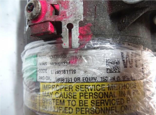 Compressor de aparelho de ar condicionado General Motors 13139055 preço, a partir de 105,56 USD