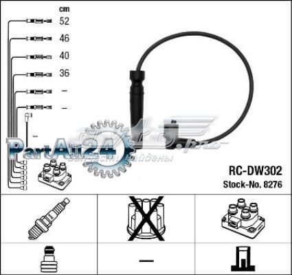Fios de alta voltagem, kit NGK RCDW302 preço, a partir de 33,24 USD