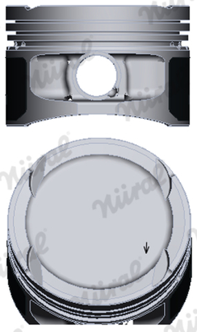 8744780000 Nural Pistão do kit para 1 cilindro, STD