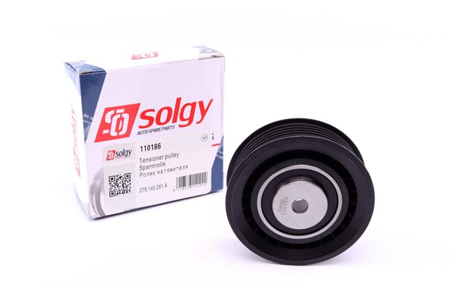 Rolo de reguladora de tensão da correia de transmissão 110186 Solgy