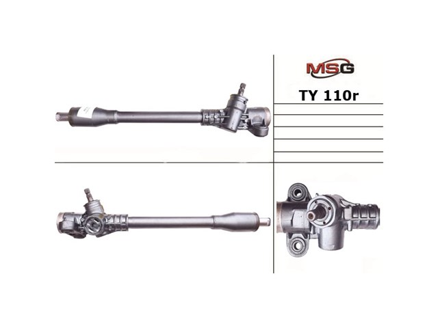 TY109R MSG Rebuilding Cremalheira da direção