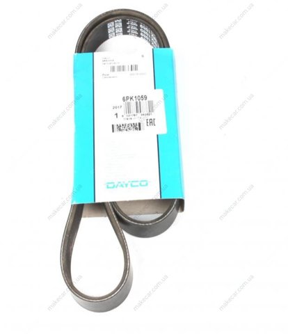 Correia dos conjuntos de transmissão 6PK1059 Dayco