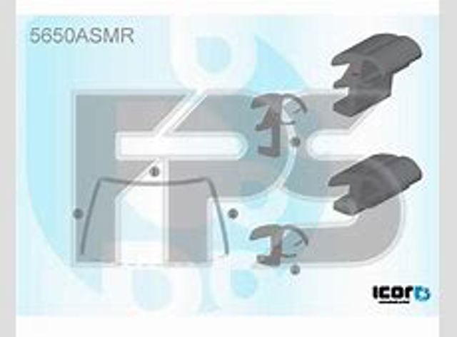 Moldura de pára-brisas GS3737P153X FPS