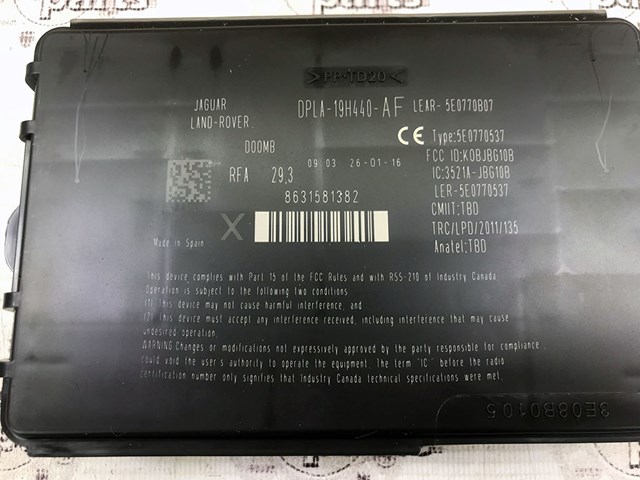  Land Rover LR071651 preço, a partir de 224,74 USD