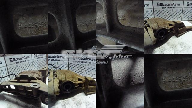 6393510208 Mercedes Eixo traseiro montado